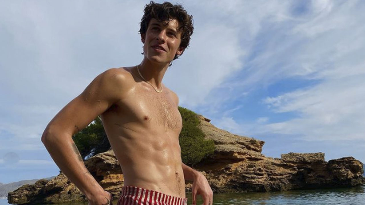 Shawn Mendes surpreende fãs com mergulho em lago gelado (Instagram)