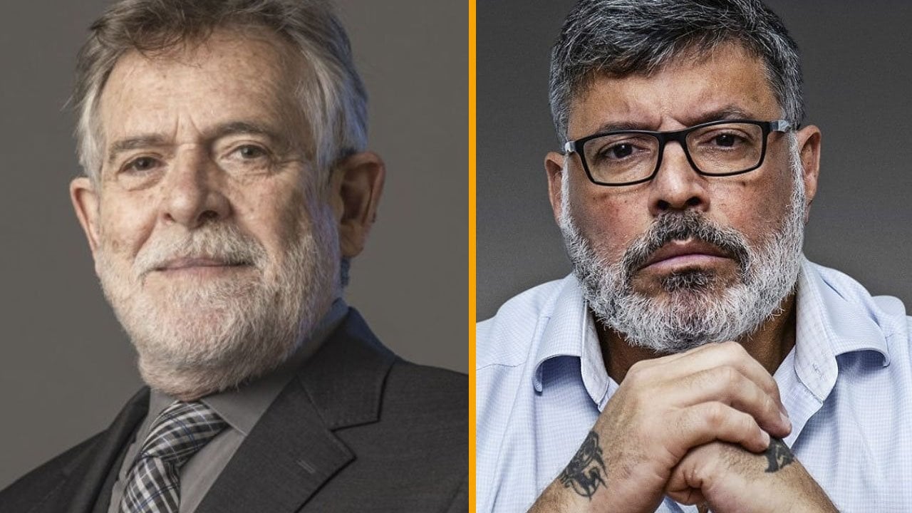 José de Abreu detonou o deputado Alexandre Frota nas redes e virou assunto na web (Montagem/Divulgação)