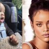 Rihanna encantou fãs ao mostrar rostinho do seu bebê em vídeo (Montagem/Reprodução/Divulgação)