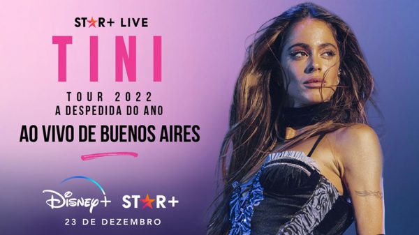 "Tini Tour 2022 Ao Vivo" vai ao ar nesta sexta (22) a partir das 21h30 no Star+