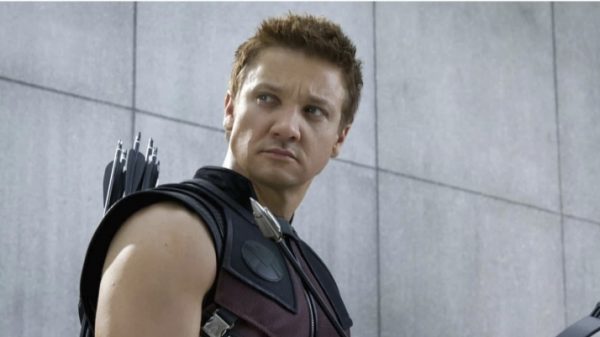 Jeremy Renner interpretou o Gavião Arqueiro na franquia "Vingadores" da Marvel (Divulgação)