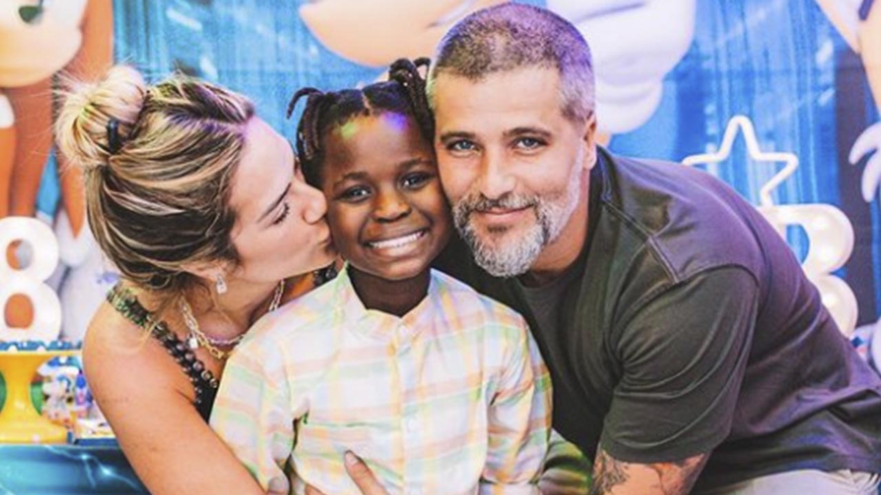 Giovanna Ewbank e Bruno Gagliasso comemoram aniversário do filho Bless (Instagram)