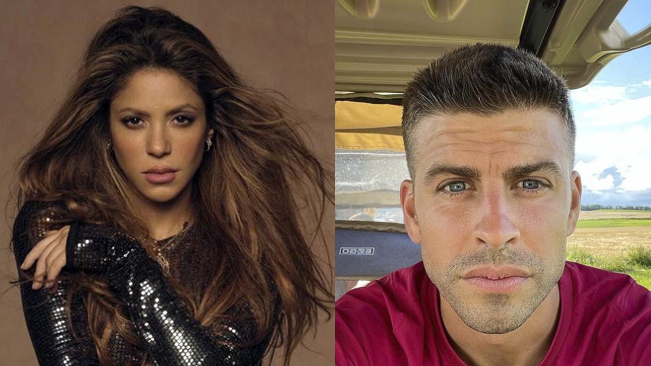 Fontes próximas afirmam que Shakira está abalada com vídeo que confirma traição do ex-marido Gerard Piqué (Montagem/Instagram)