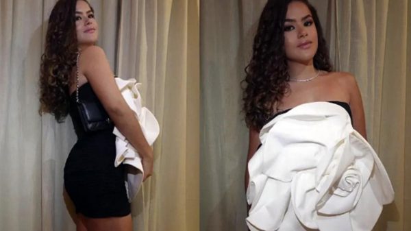 Maísa postou com vestido curto e coxas grossas impressionaram fãs e seguidores (Instagram)