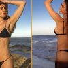 Luciana Gimenez surge maravilhosa e encanta em registros de praia (Montagem/Instagram)