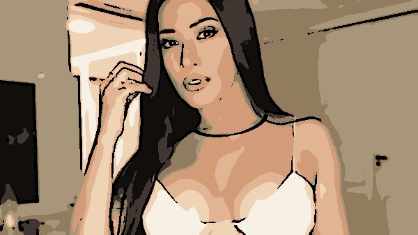 Simaria esbanja beleza e decote ousado em registro feito no seu quarto (Reprodução/Twitter)