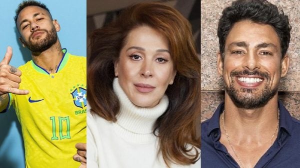 Neymar, Claudia Raia e Cauã Reymond tem um equipamento em comum (Montagem/Divulgação)