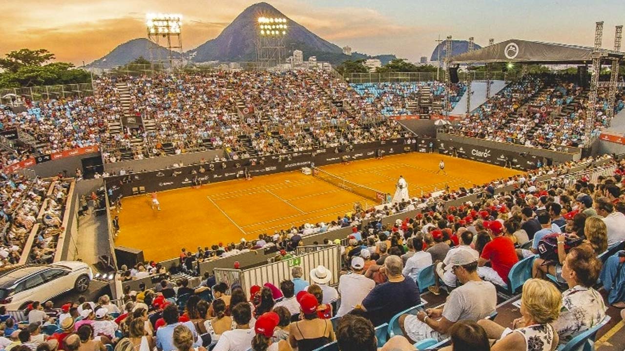 Rio Open 2023 recebeu vários famosos que prestigiaram os tenistas internacionais