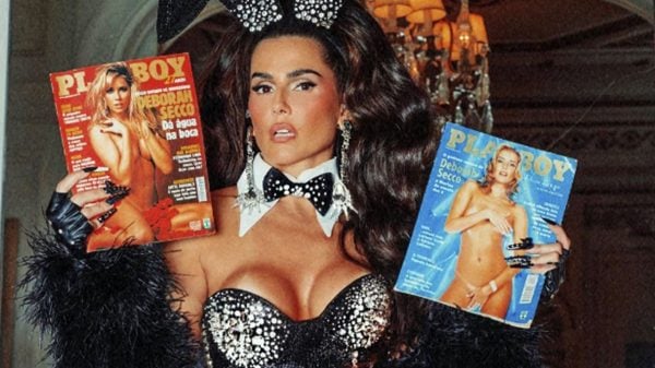 Deborah Secco é uma das mais celebradas coelhinhas da revista Playboy (Instagram)