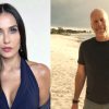 Demi Moore exibe vídeo de comemoração do aniversário de Bruce Willis e emociona