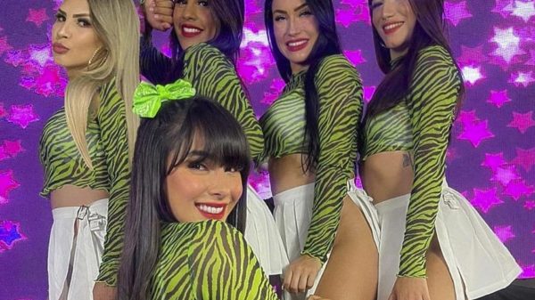Juliana Bonde provoca momento descontraído com dançarinas e vídeo viraliza (Reprodução)