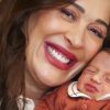 Claudia Raia esbanja fofura e encanta a web em registro com o filho Luca