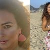 Geisy Arruda atraiu olhares em dia de praia (Instagram)