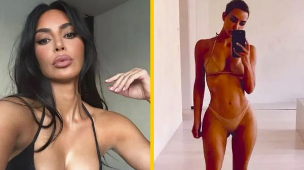 Kim Kardashian, 42 anos, virou assunto mais uma vez por causa do seu corpo