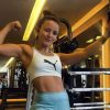 Larissa Manoela encanta fãs e seguidores mostrando sua rotina de treinos (Instagram)