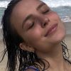 Larissa Manoela encantou com boa forma em dia de praia (Instagram)