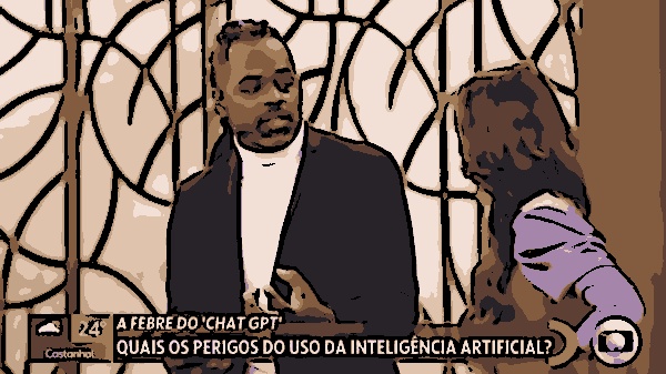 Manoel Soares e Patrícia Poeta protagonizaram momento constrangedor no "Encontro"