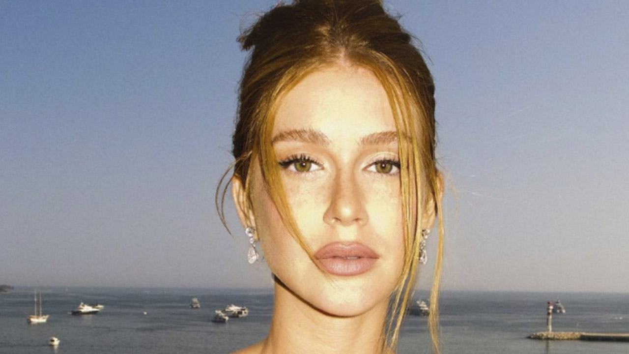 Marina Ruy Barbosa esbanjou beleza e com look transparente em Cannes (Instagram)