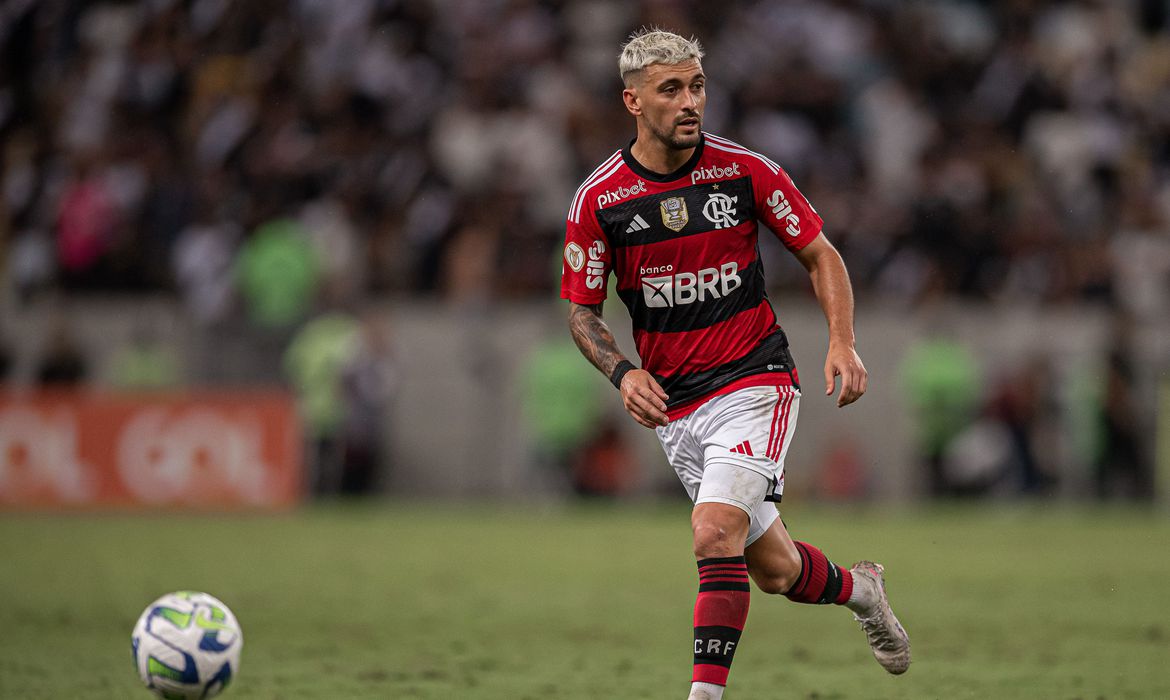 Arrascaeta é um dos destaques do Flamengo na Libertadores (Foto: Paula Reis/Flamengo)