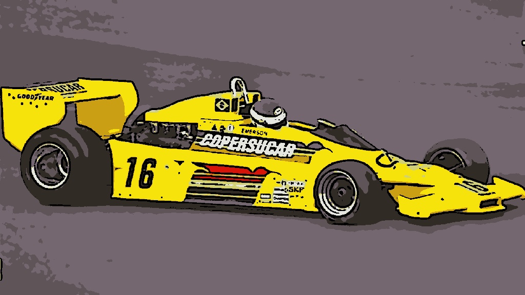 O histórico carro amarelo dos irmãos Fittipaldi que invadiu o circo da F1 (Reprodução/Montagem)