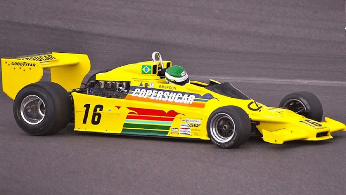 O histórico carro amarelo dos irmãos Fittipaldi que invadiu o circo da F1 (Reprodução/Montagem)