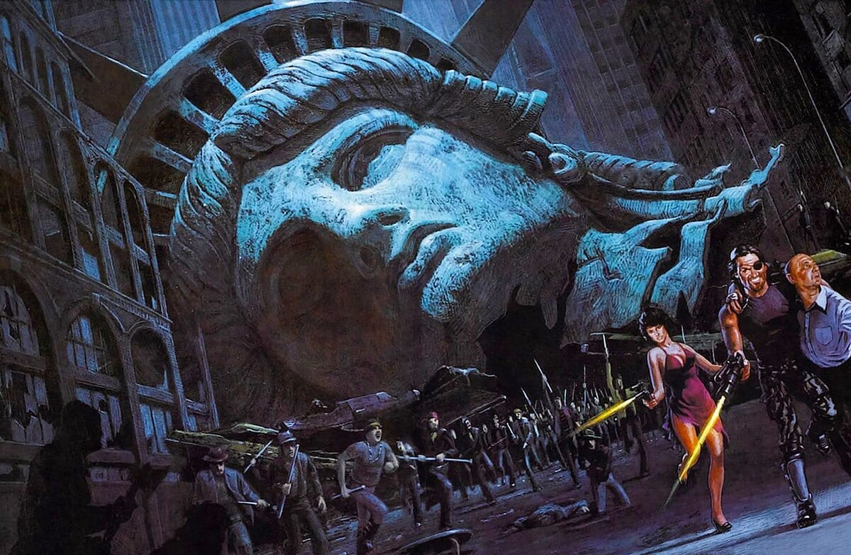 Cena do filme Fuga de Nova Iorque (1981), estrelado por Kurt Russel (Reprodução)