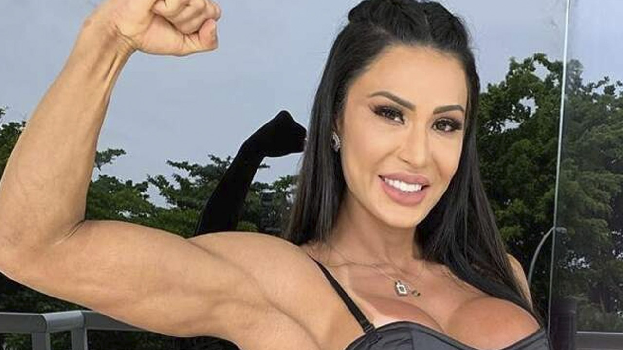Gracyanne impressionou com registro nos stories abrinco escala em treino