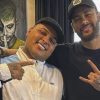 MC Ryan divulgou foto do encontro com Neymar