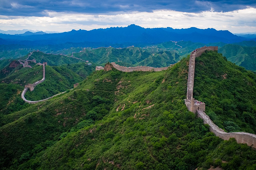 A grande muralha da China (Foto: Severin.stalder, CC BY-SA 3.0)