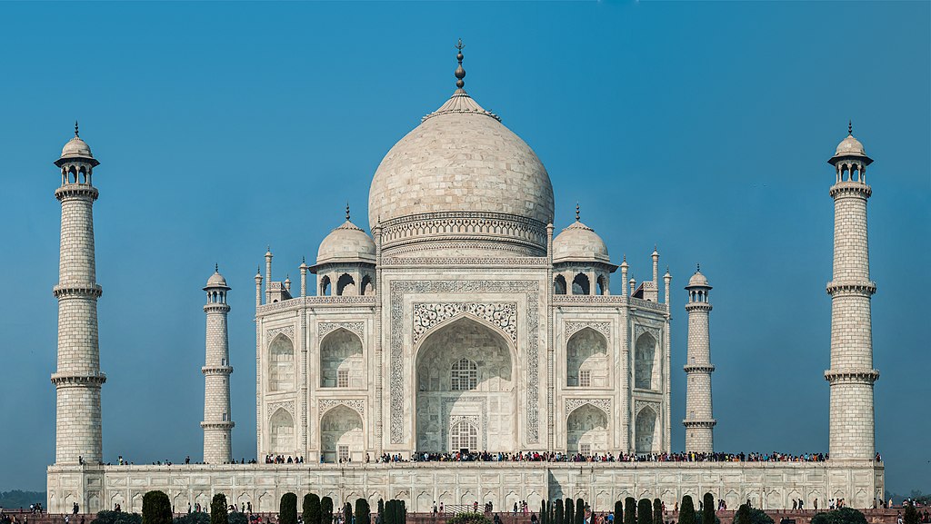 Monumento arqueológico Taj Mahal na Índia (Foto: Asitjain/Wikimedia Commons)