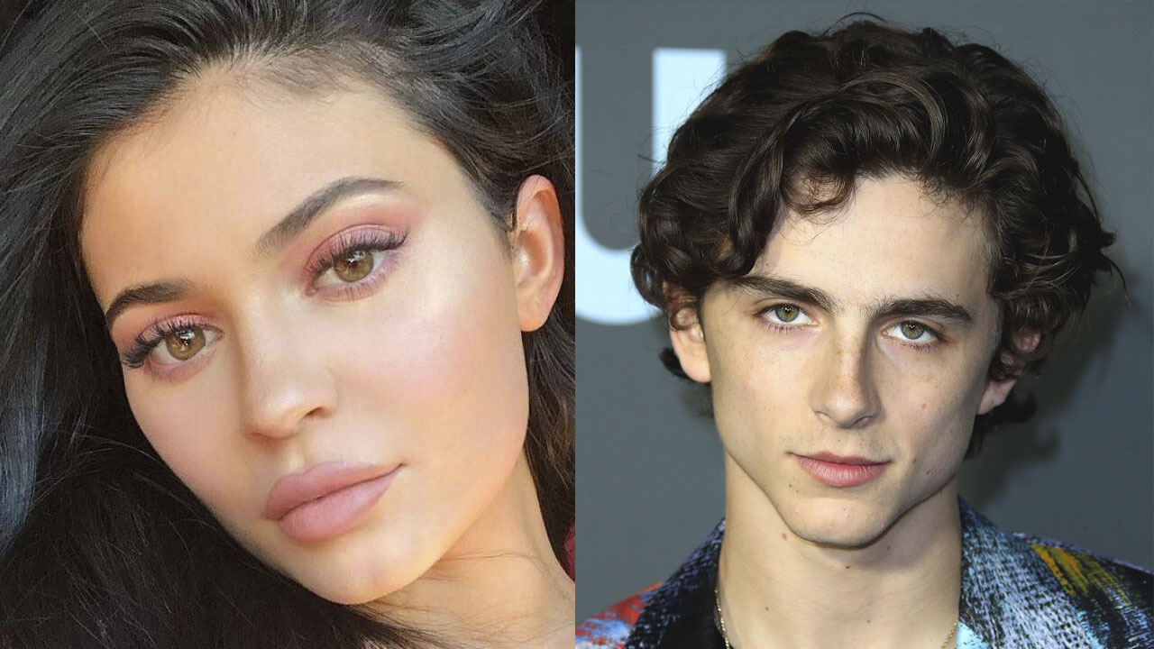 Kylie Jenner e Timothée Chalamet flagrados aos bejios em show de Beyoncé