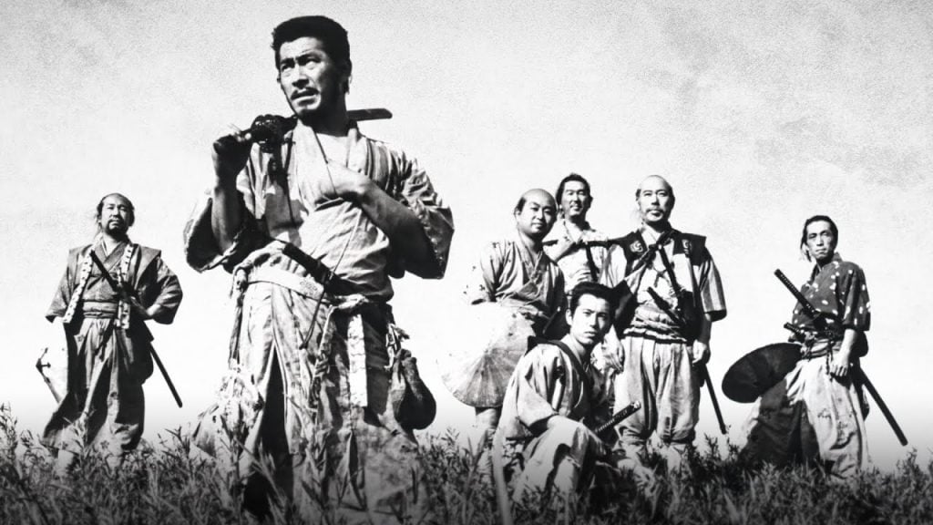 O clássico 'Os sete samurais' de Akira Kurosawa (Reprodução)