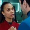 Zoe Saldana vive a sensual Uhura de Star Trek (Divulgação)