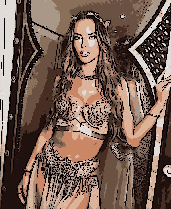 Supermodelo Alessandra Ambrosio arrasa com seu look pro Halloween