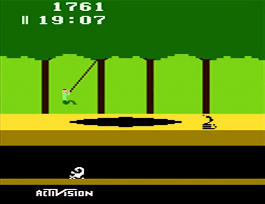 Pitfall foi um jogo de absoluto sucesso lançado pela Actvision em 1982 (Foto: Reprodução)