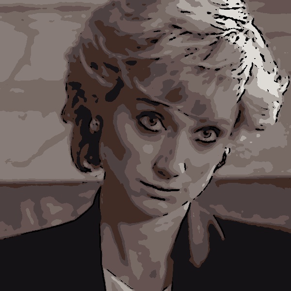 Elizabeth Debicki como Princesa Diana em "The Crown"