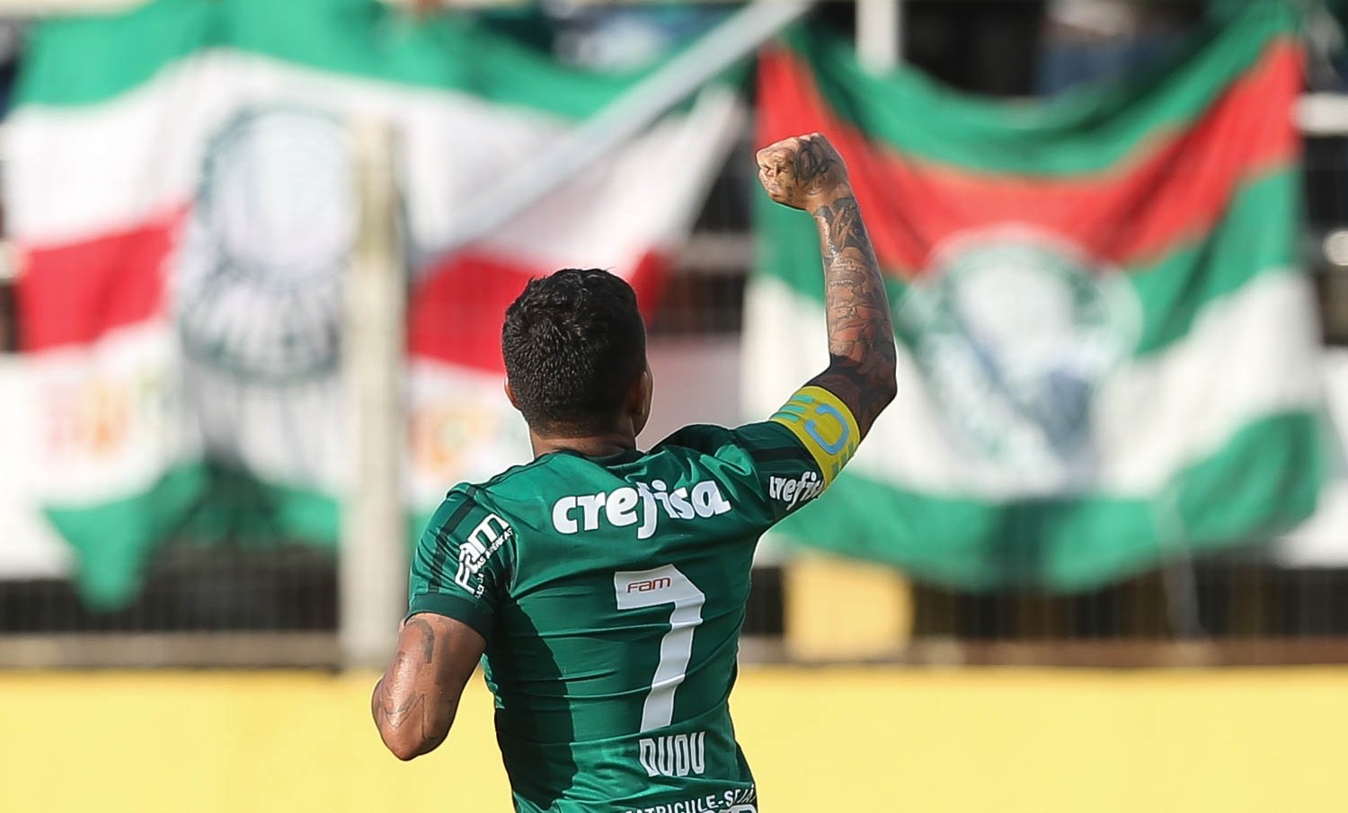 Dudu é um dos ídolos da 4a academia do Palmeiras (Foto: Cesar Greco/SEP)