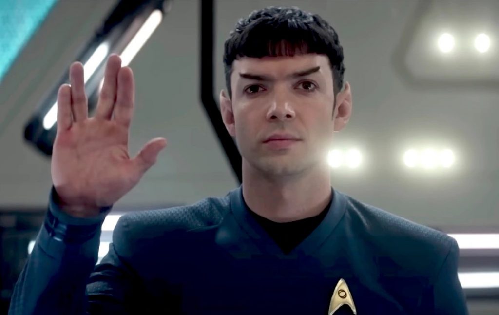 O astro Ethan Peck vive um jovem e inseguro Spock na recente série Star Trek Discovery (Foto: Divulgação)