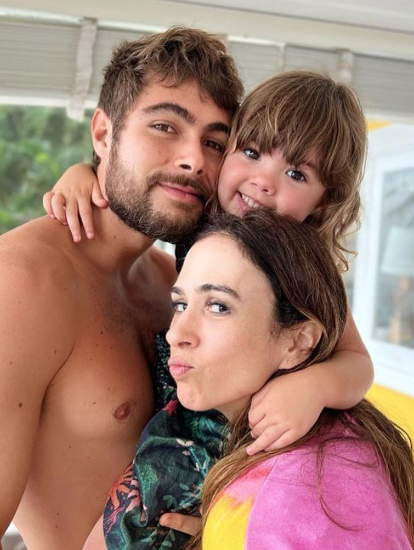 Rafa Vitti, Tatá Werneck e Clara Maria: família amada pelo Brasil!