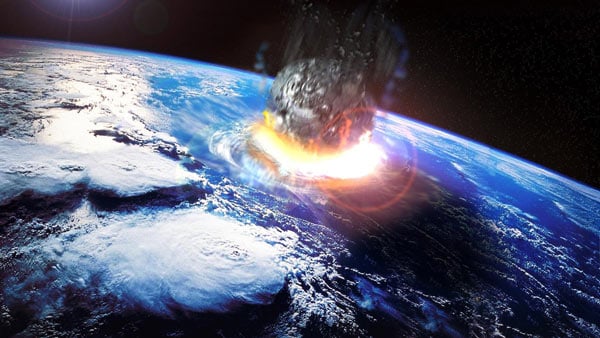 Cena de "Impacto Profundo", um dos vários filmes sobre a destruição do planeta