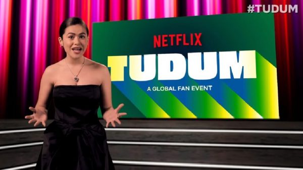 A atriz Maisa Silva representou a Netflix Brasil no festival Tudum (foto: Reprodução/Netflix)