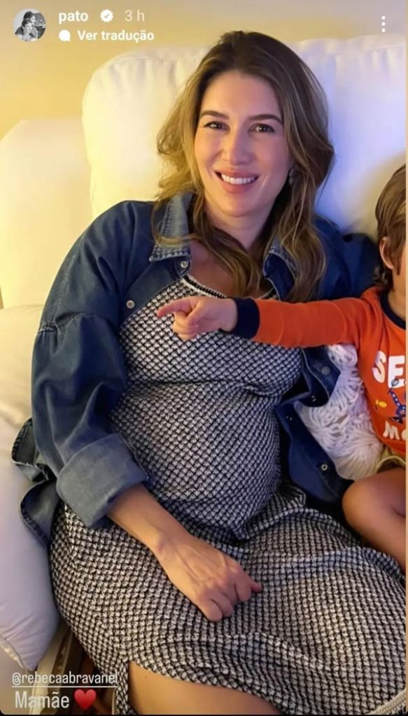 Rebeca Abravanel está grávida do jogador Alexandre Pato