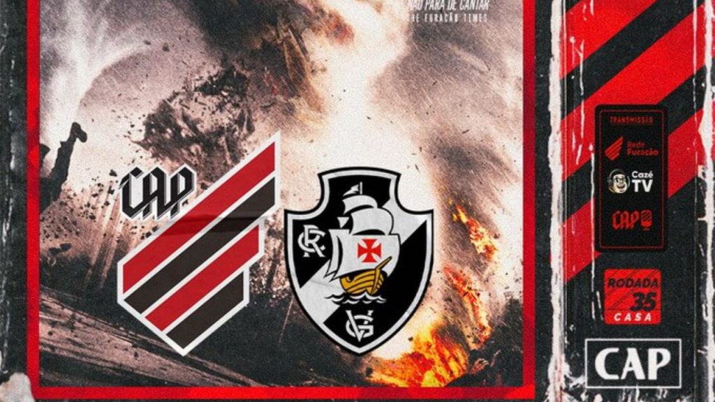 AthleticoPR x Vasco veja onde assistir e as escalações do jogo