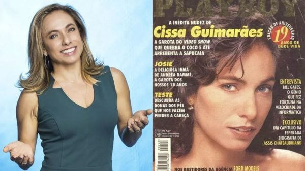 Cissa Guimarães foi capa da revista Playboy edição de aniversário