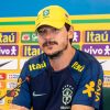 Diniz concedeu entrevista coletiva na véspera do jogo