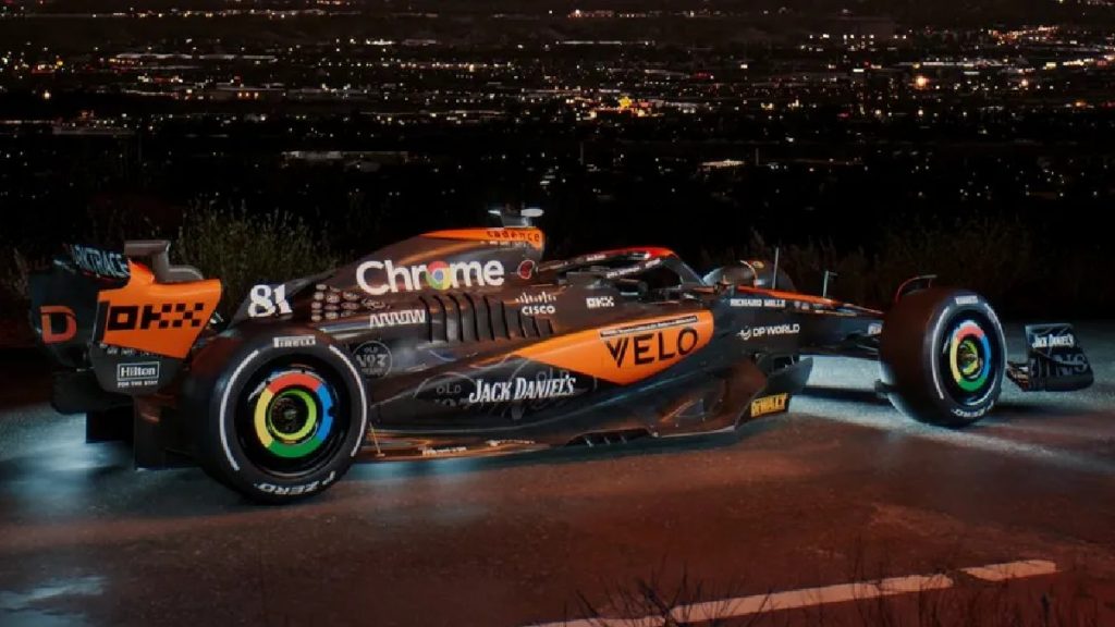 McLaren terá pintura especial para o GP de Las Vegas (Foto: Divulgação)