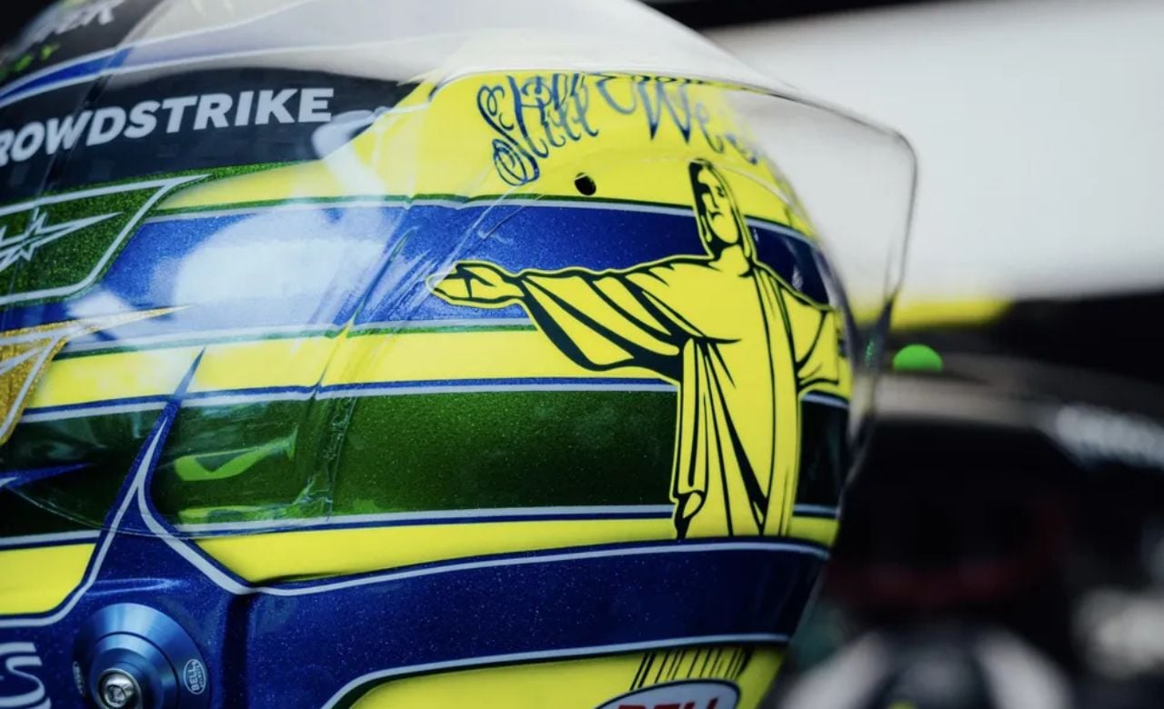 Hamilton vai homenagear o Brasil em seu capacete