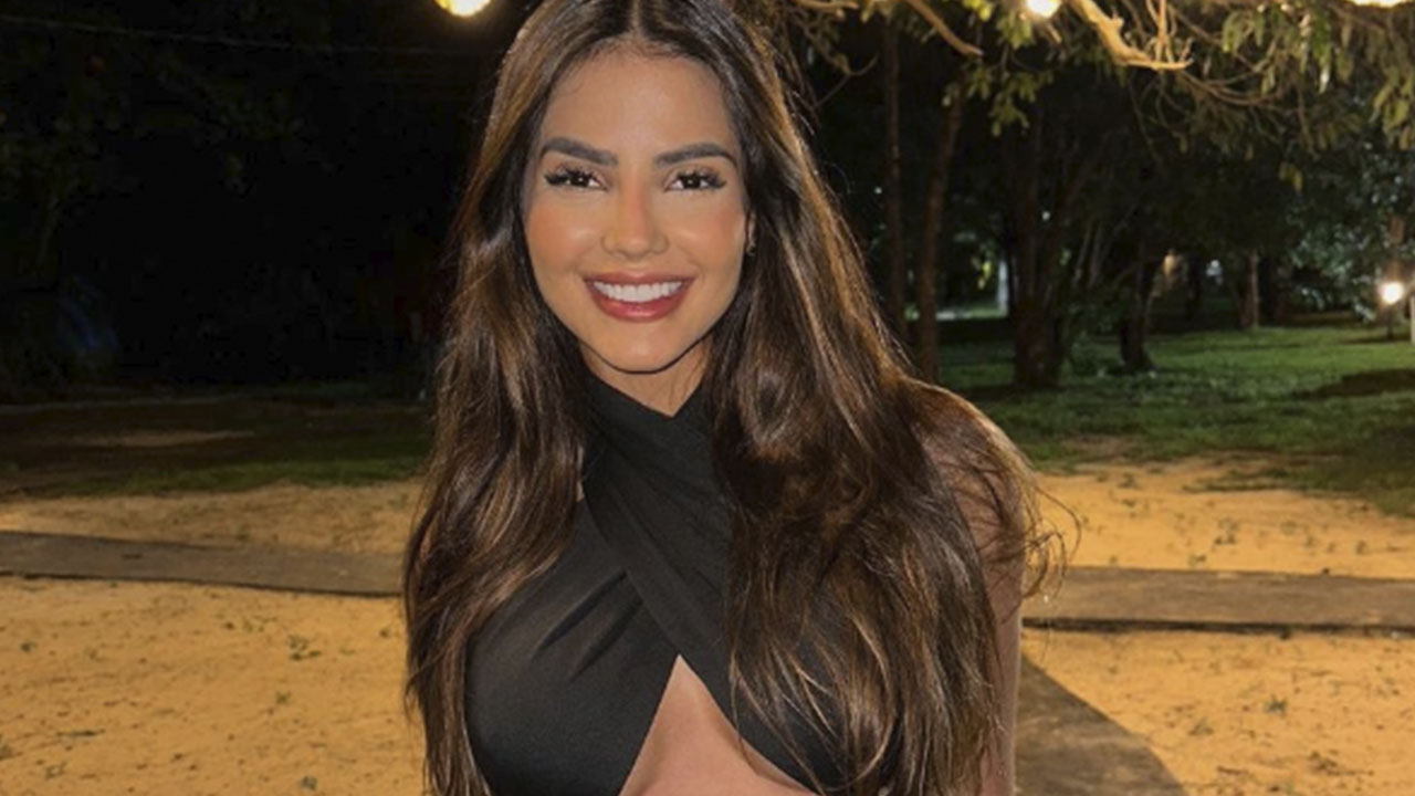 Luana Andrade era assistente de palco do programa Domingo Legal e uma influenciadora de sucesso