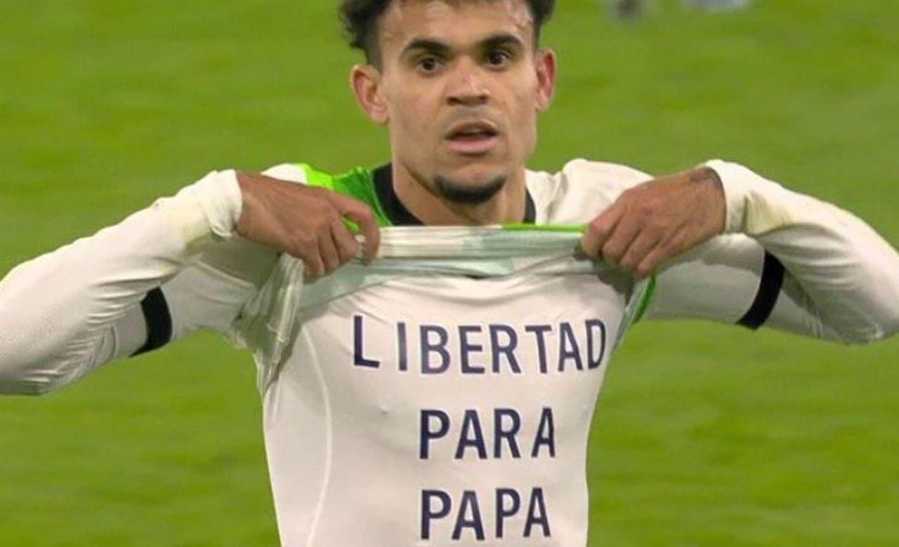 Luis Díaz fez pedido emocionante após marcar o gol