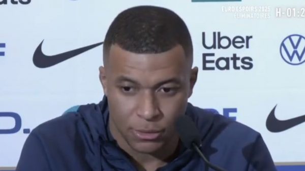 Mbappé falou com a imprensa e desabafou